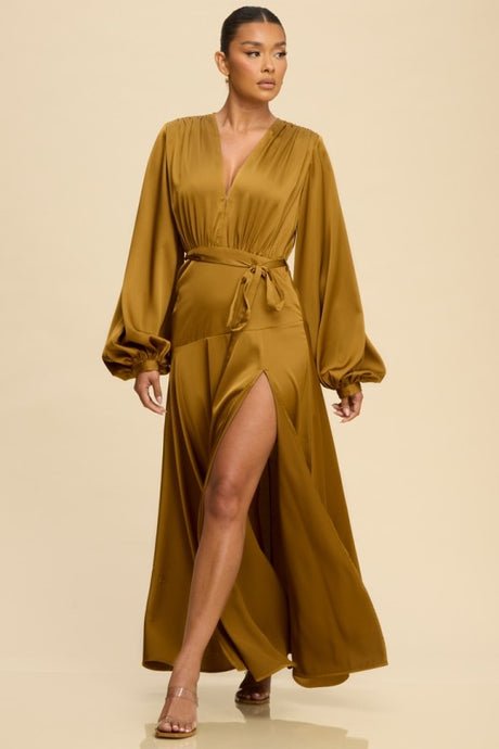 Mally Ultra Satin Maxi Gown