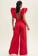 Load image into Gallery viewer, Puff Shoulder Jumpsuit