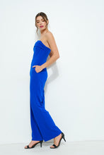 Load image into Gallery viewer, Strapless Corset Wide-leg Jumpsuit