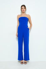 Load image into Gallery viewer, Strapless Corset Wide-leg Jumpsuit