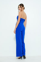 Load image into Gallery viewer, Strapless Corset Wide-leg Jumpsuit