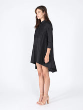 Load image into Gallery viewer, GRACIA-Low high front lace full sleeve dress