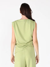 Load image into Gallery viewer, GRACIA-Shoulder Gathered Drape And Pant Set