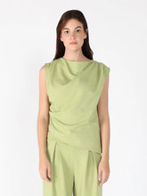 Load image into Gallery viewer, GRACIA-Shoulder Gathered Drape And Pant Set