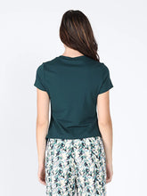 Load image into Gallery viewer, GRACIA-Sleeveless Flower Applique Sharp Asymmetrical Top