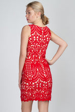 Load image into Gallery viewer, Cut Out Lace Tank Dress