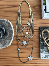 Load image into Gallery viewer, 7 Strings Pearls with Stars