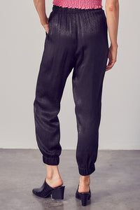 Leona Satin Joggers