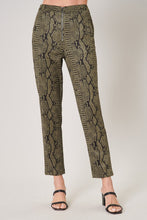 Load image into Gallery viewer, Biker Girl Vibes Snake Print Pants