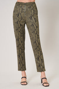 Biker Girl Vibes Snake Print Pants