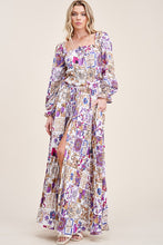 Load image into Gallery viewer, Mosaic Printed Multi Color Maxi Skirt Set