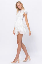 Load image into Gallery viewer, Button Down Crochet Laced Dress