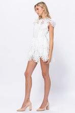 Load image into Gallery viewer, Button Down Crochet Laced Dress