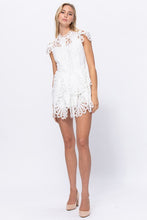 Load image into Gallery viewer, Button Down Crochet Laced Dress