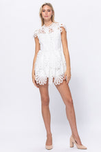 Load image into Gallery viewer, Button Down Crochet Laced Dress