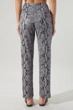 Load image into Gallery viewer, Biker Girl Vibes Snake Print Pants