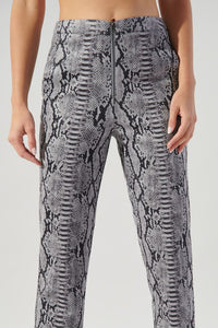 Biker Girl Vibes Snake Print Pants