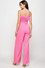 Load image into Gallery viewer, Classic Jumpsuit with bust feather