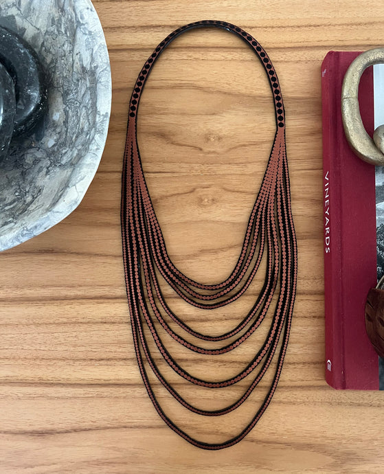 Thin Pearls-Metallic Brown