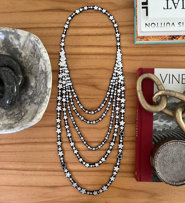 Stars String-Silver