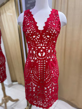 Load image into Gallery viewer, Cut Out Lace Tank Dress