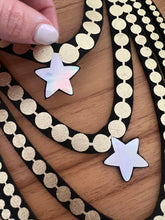 Load image into Gallery viewer, Midi Pearls-Holographic Stars