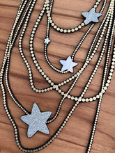 Load image into Gallery viewer, 7 Strings Pearls with Stars