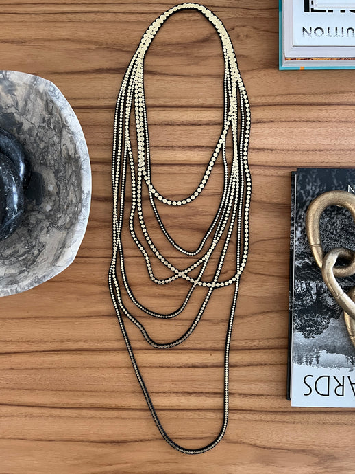 7 Strings Pearls-Gold