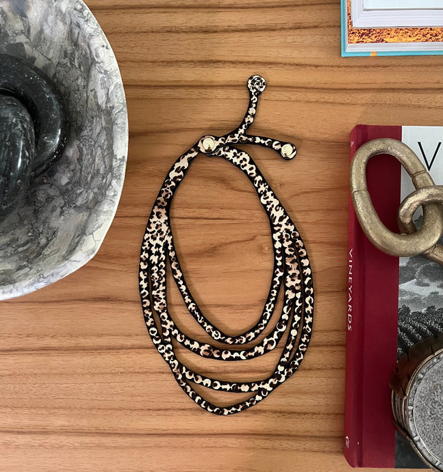 Madame Pearls Bold-Animal Print