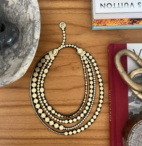 Ibiza Choker-Gold