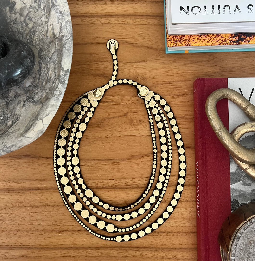 Ibiza Choker-Gold