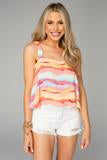 Athena Kaleidoscope Cropped Top