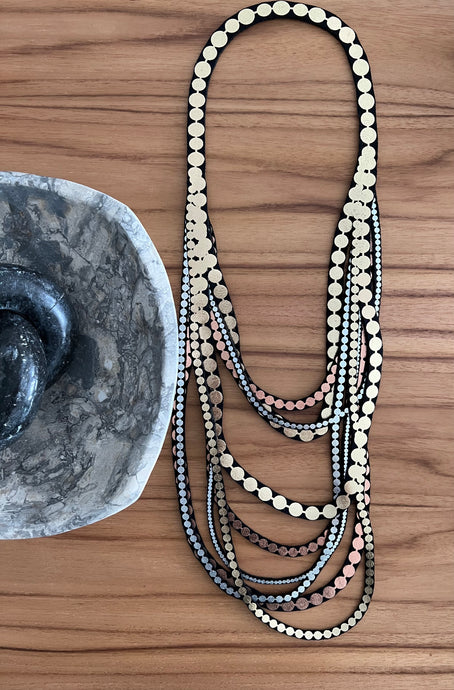 Long Multi Layer Pearls