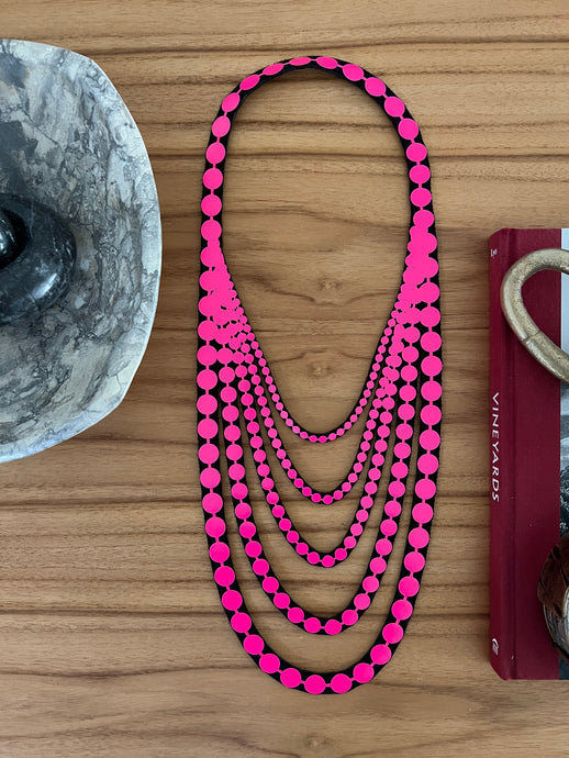 Pearls Midi Neon