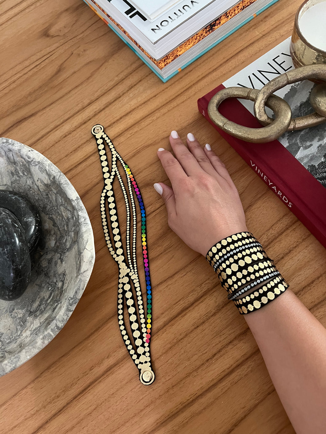 Wrap Around Pearls Mix Bracelets