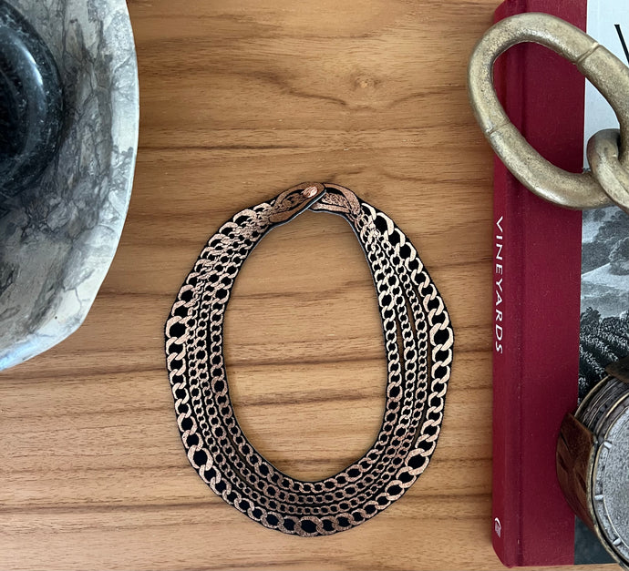 Chain Choker- Rose Gold