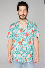 Load image into Gallery viewer, Hibiscus Dad Dress Shirt