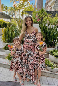 Izzy Leopard Girls Set