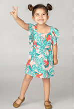 Load image into Gallery viewer, Hibiscus Girl Dress