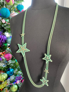 Long Star Plated Patina