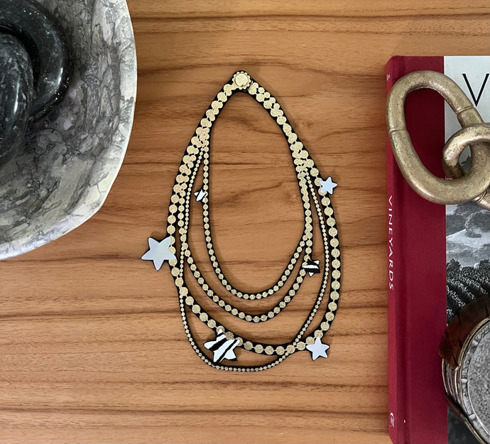 Madame Pearls-Holographic & Zebra Star Mix