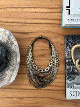 Load image into Gallery viewer, Short Multi Chain-Gold &amp; Silver