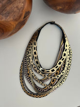 Load image into Gallery viewer, Short Multi Chain-Gold &amp; Silver