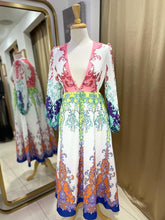 Load image into Gallery viewer, Royal Paisley Maxi Dress